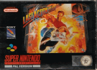 Last Action Hero PAL Super Nintendo PAL box art